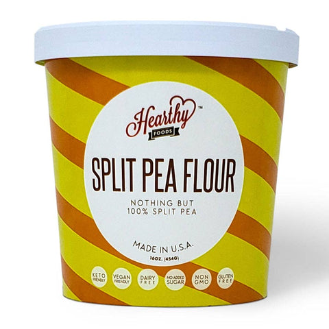 Split Pea Flour, 1 lb - Hearthy Foods