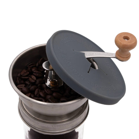 Coffee and Spice Grinder Lid for Mason Jars - Mason Jar Lifestyle