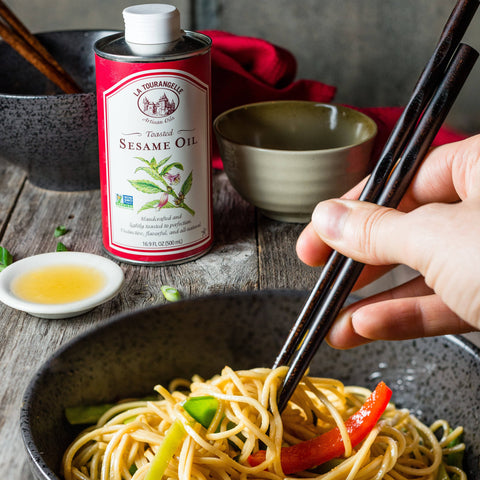 Toasted Sesame Oil, 16.9 Fl Oz - La Tourangelle