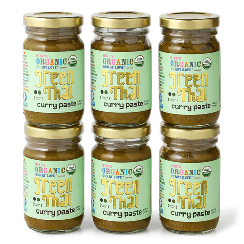 Green Thai Curry Paste, 4.25 oz, ORGANIC - Mike's Organic Curry Love