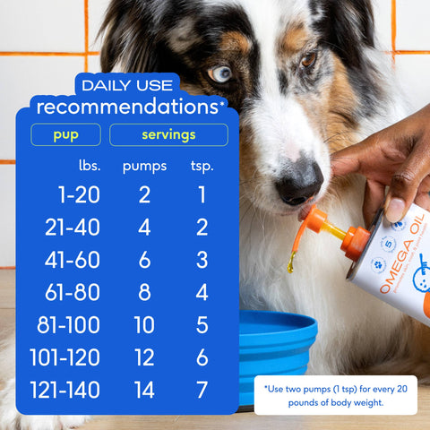 Omega-3 Fish Oil, Skin & Coat Health Supplement for Dogs: 8 oz - Native Pet