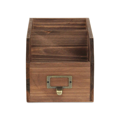 Cheungs Home Decor - Lucius Wooden 2 Slot Organizer