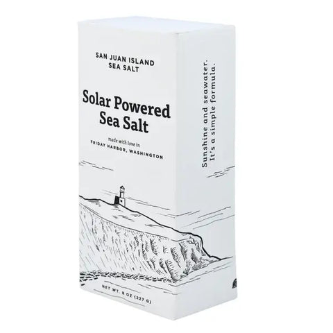 8 oz Solar Powered Sea Salt - San Juan Island Sea Salt