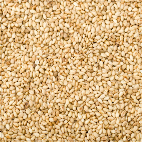 Natural Sesame Seeds, 16 oz - Alive Herbals