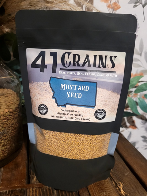 Whole Mustard Seed, 13.4 oz - 41 Grains