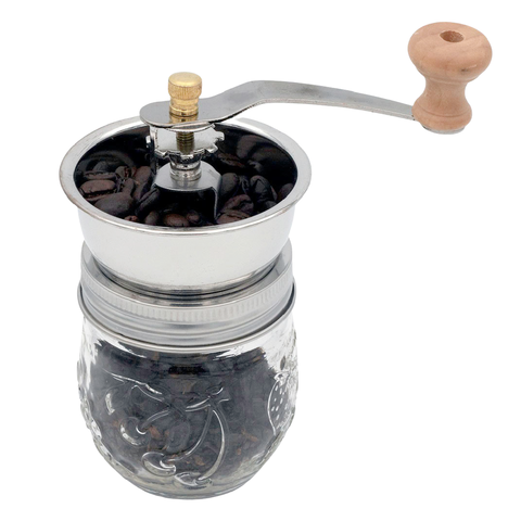 Coffee and Spice Grinder Lid for Mason Jars - Mason Jar Lifestyle