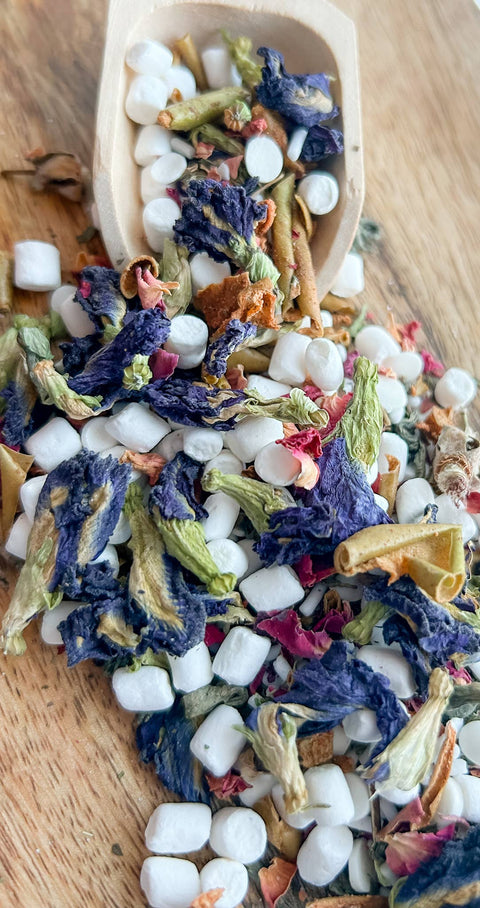 Northern Lights - Butterfly Pea Flower Rose Loose Leaf Tea - Birch Tea Co.