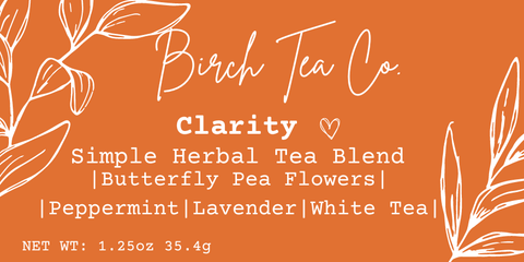 Clarity - Lavender Loose Leaf Tea Blend - Birch Tea Co.