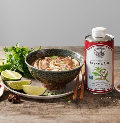 Toasted Sesame Oil, 16.9 Fl Oz - La Tourangelle