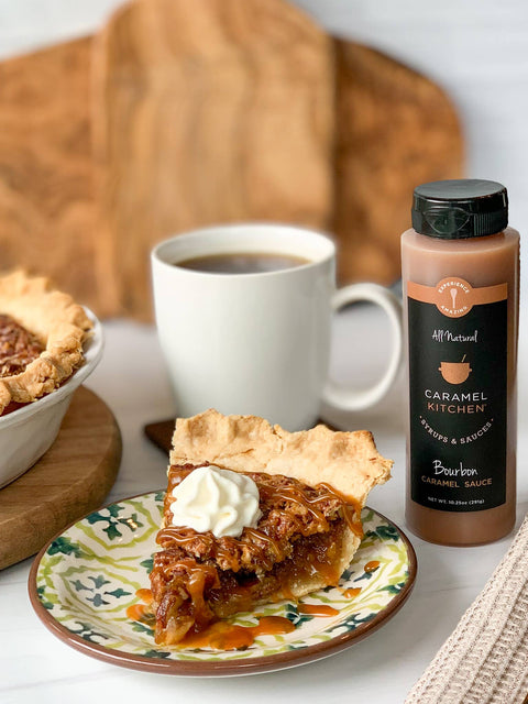 Bourbon Caramel Sauce, 9 oz - Caramel Kitchen
