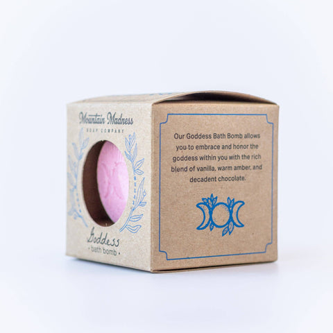 Goddess Bath Bomb - Mountain Madness Soap Co.