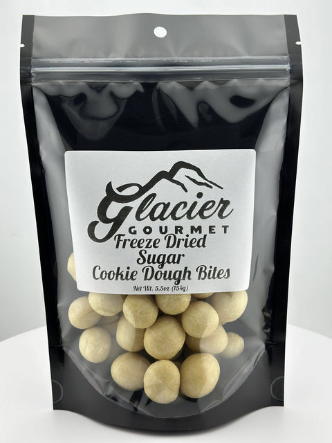 Freeze Dried Sugar Cookie Dough Bites, 5.5 oz Bag - Glacier Gourmet