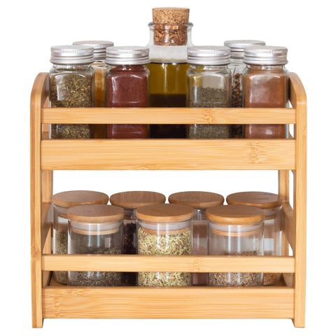 Spice Caddy, 2-Tier - Totally Bamboo