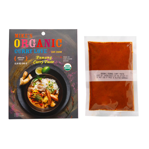 Penang Curry Paste, 2.8 oz - Mike's Organic Curry Love
