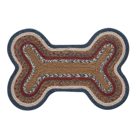 Stratton Indoor/Outdoor Small Bone Rug 11.5x17.5 inch - VHC Brands