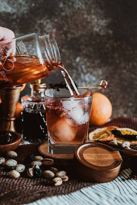 Old Fashioned: 16 oz. Jar - Infuse & Booze