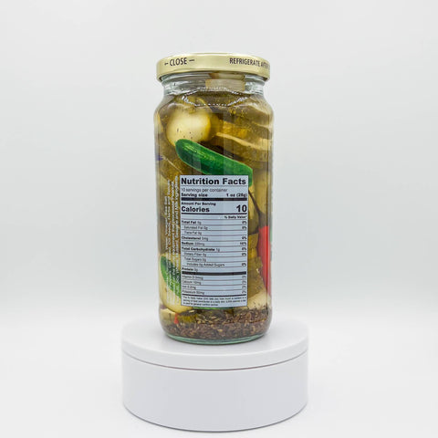 Handcrafted Spicy Dill Pickles - Ayurveg