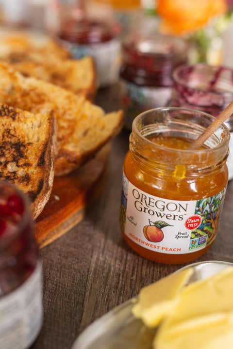 Orchard Peach Fruit Spread - Oregon Growers
