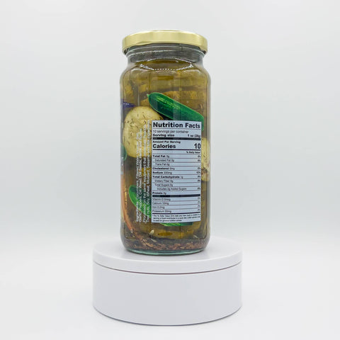 Handcrafted Dill Pickle Chips - Ayurveg