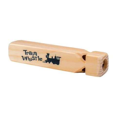 Neato! Classic Wooden Train Whistle, 7.5 in - Toysmith