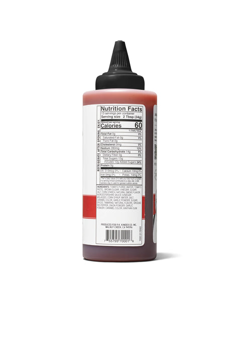 Hot BBQ Sauce, 15.5 oz - Kinder's Sauces & Seasonings