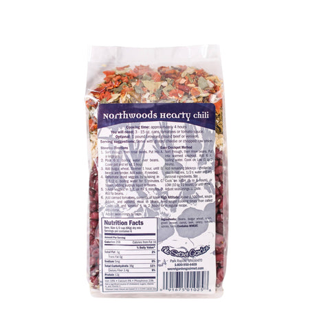 Northwoods Hearty Chili, 14 oz - The Secret Garden