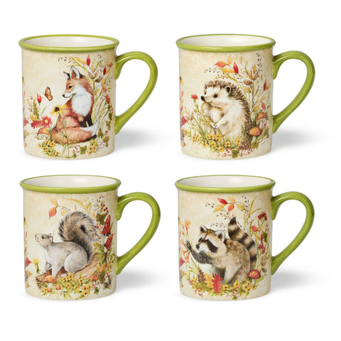 Woodland Critters Fall Mug, 18 oz. asst creatures - Certified International