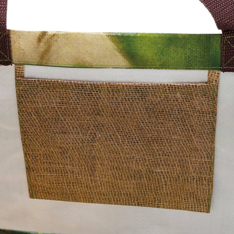 Deer/ Moose Woodland Shopping Tote, 19.5"x17.5"x7" - Primitives by Kathy