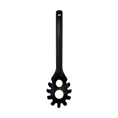 Nylon Slotted Spaghetti Serving Spoon, Black, 12.75" - Fox Run Brands