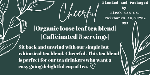 Cheerful - Green Tea Loose Leaf Tea Blend - Birch Tea Co.