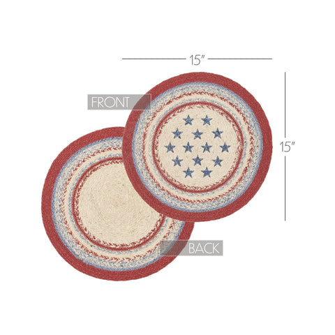 Celebration Jute Trivet, 15 in - VHC Brands