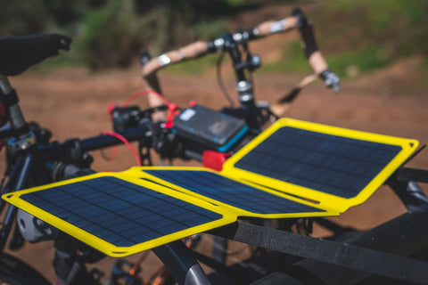 25W Portable Solar Charger + 2x 10k mAh Powerbanks - SunJack