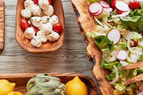Italian Olivewood Root Salad Bowl: Medium - Verve Culture