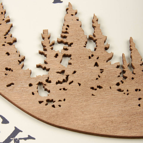 Welcome To Our Neck Of The Woods Wall Decor - Primitives by Kathy