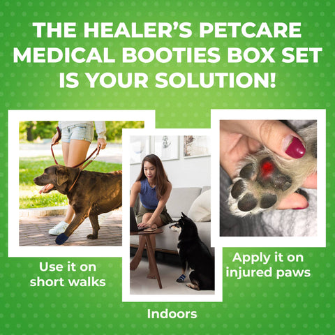 Healers Medical Booties: MD - Healers PetCare