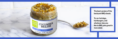 Cucumber Relish, 11 oz - Fourth Creek Food Co.