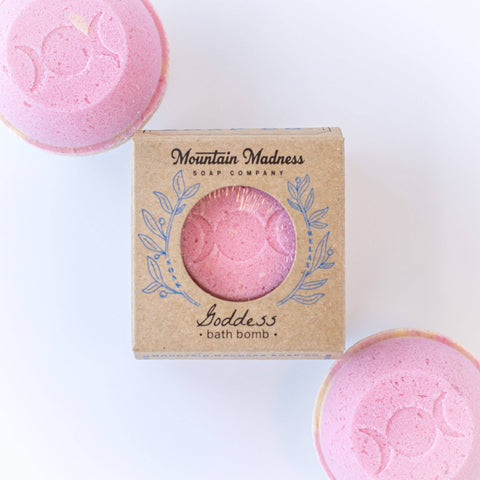 Goddess Bath Bomb - Mountain Madness Soap Co.
