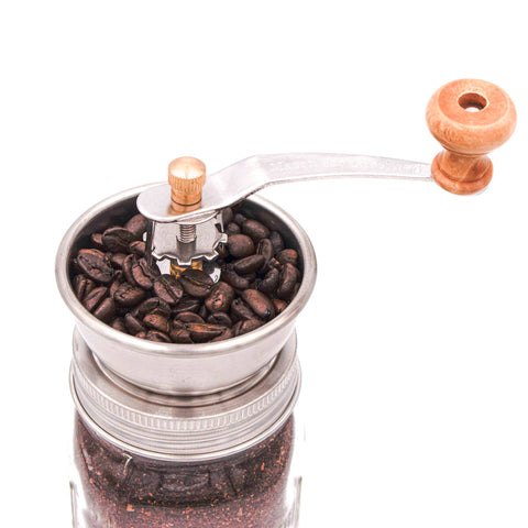 Coffee and Spice Grinder Lid for Mason Jars - Mason Jar Lifestyle