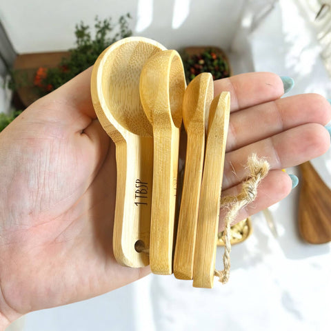 Bamboo Teaspoon Measuring Set - Bamboo Switch
