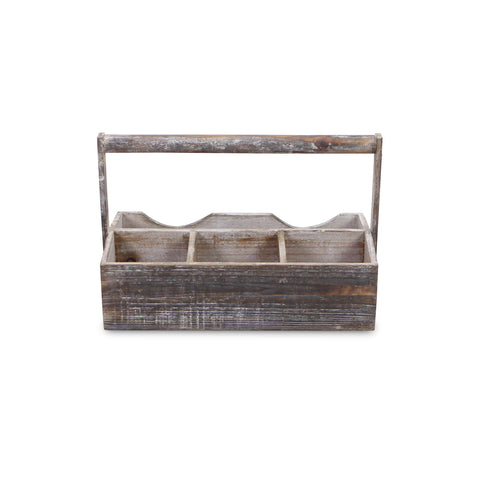Nicola Wooden Decorative Caddy: Large - Cheungs Home Decor
