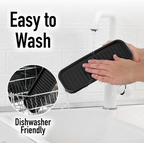 Silicone Sponge Holder for Kitchen Sink: Gray - Zulay Kitchen