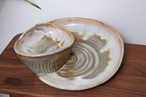 Artisan Swirly Bowls, 8.5 to 9 in - Sawdust and Clay