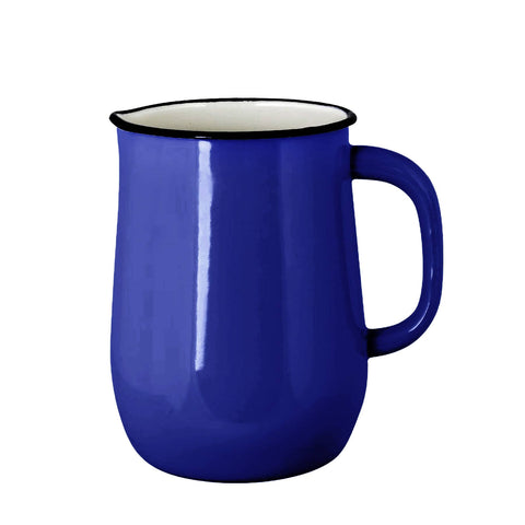 2.5L Valentine Blue Vintage Enamel Pitcher - STP