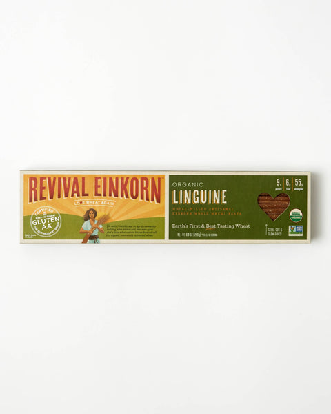 Organic Einkorn Linguine, 8.8 oz - Revival Einkorn
