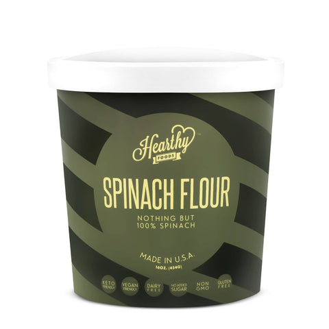 Spinach Flour, 8 oz, Super Concentrated - Hearthy Foods
