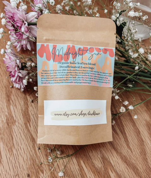 Midnight-Sun - Alaska Wildflower Herbal Tea Blend - Birch Tea Co.