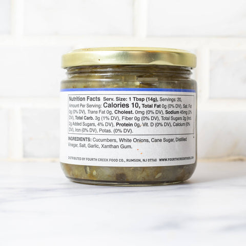 Cucumber Relish, 11 oz - Fourth Creek Food Co.