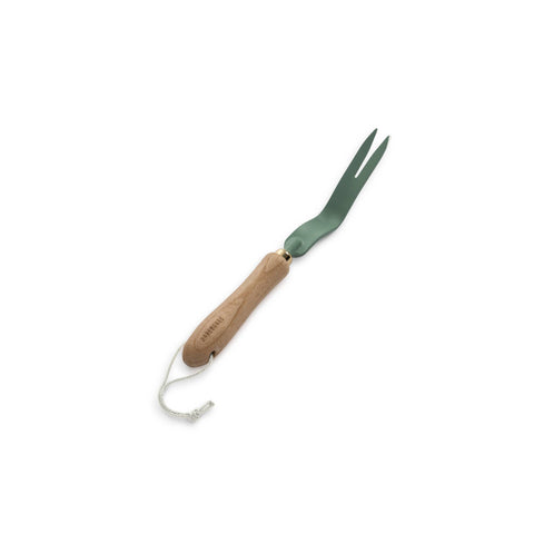 Dandelion Weeding Fork, Walnut/Black - Barebones