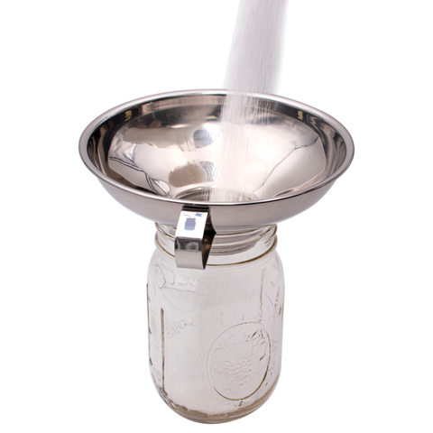 Stainless Steel Funnel for Mason Jars - Mason Jar Lifestyle