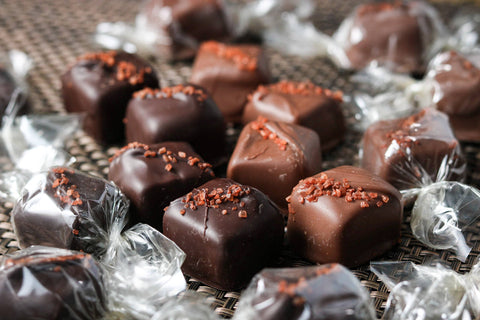 Wrapped Sea Salt Caramels: Milk Chocolate, 1 oz - Weiser Classic Candy
